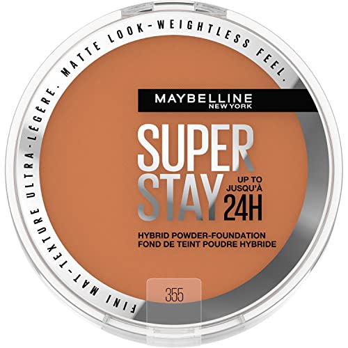 Image 3 of SUPERSTAY POWDER 355 / 0.2 Ounce (Pack of 1) for the product MAYBELLINE Super Stay Up To 24HR Hybrid Powder-Foundation
