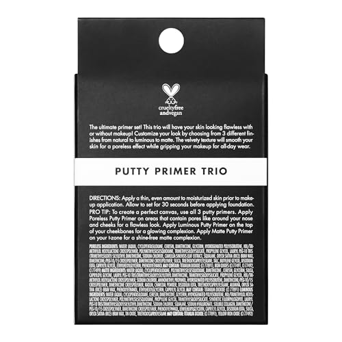 Image 4 of e.l.f. Cosmetics Putty Primer Trio, Travel Size, 0.14 Oz (4g) Each, Pack of 2