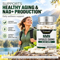 Thumbnail for Image 4 of Probase Nutrition Longevity Pure NMN Capsules 60 Count (500mg Each)