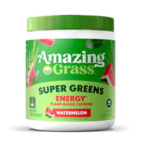 Thumbnail for Image 1 of Default Title for the product Amazing Grass Super Greens Powder Energy Watermelon, 30 Servings