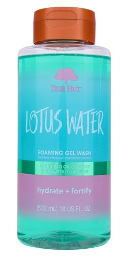 Image 27 of Lotus Water / 18 Fl Oz (Pack of 12) for the product Tree Hut Foaming Body Wash
