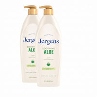 Thumbnail for Image 1 of Default Title for the product Jergens Soothing Aloe Body Lotion 21 Oz Pack of 2
