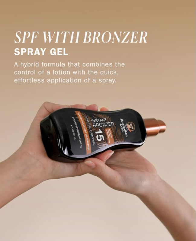 Image 4 of Australian Gold Spray Gel Sunscreen SPF 15 Broad Spectrum 7.5 oz