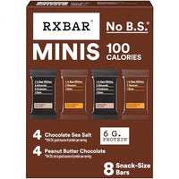 Thumbnail for Image 1 of 2-Flavor Chocolate Variety / 8 Count (Pack of 1) for the product RXBAR Minis Protein Bars Variety Pack