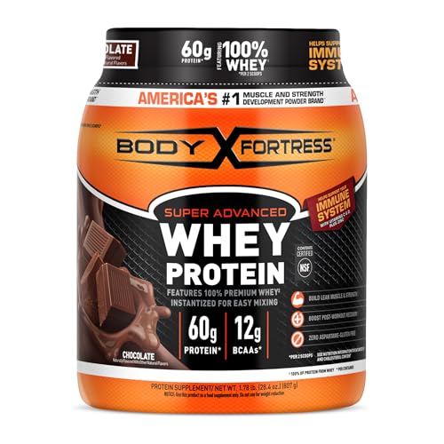 Image 1 of Default Title for the product Body Fortress Super Advanced Whey Protein, Chocolate, 1.78 lbs