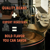 Thumbnail for Image 5 of Bones Coffee Company Blueberry Blast Cake Flavored Coffee, Medium Roast, 12 Oz Ground