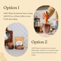 Thumbnail for Image 6 of Four Sigmatic Focus Chocolate Coffee Creamer 4.23 oz Pack of 2