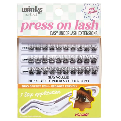 Image 1 of Default Title for the product Ardell Winks Press On Eyelash Extensions, Volume, 30 Individual Lashes, 1 Pack