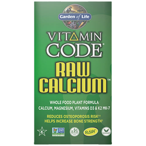 Garden of Life Vitamin Code Raw Calcium 120 Caps