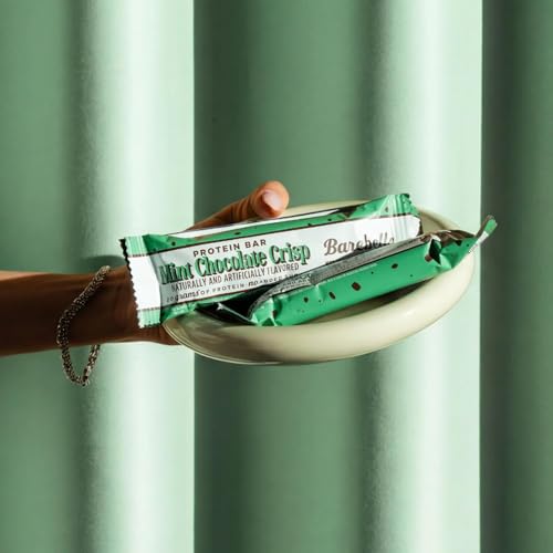 Image 6 of BAREBELLS Mint Chocolate Crisp Protein Bar 55g 2-pack