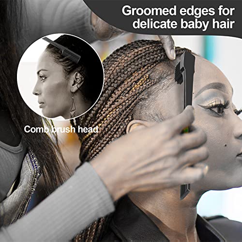 Image 6 of SWEET VIEW 3Pcs Slick Back Hair Brush