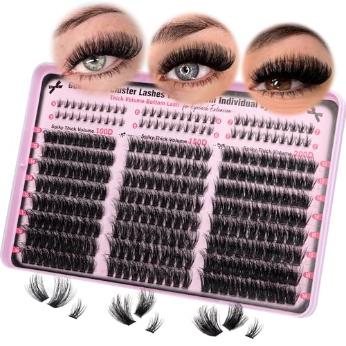 Image 16 of M-volume spiky cluster for the product Goddvenus Manga Lash Clusters Eyelash Extensions