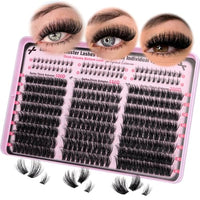 Thumbnail for Image 16 of M-volume spiky cluster for the product Goddvenus Manga Lash Clusters Eyelash Extensions