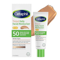 Thumbnail for Image 1 of Default Title for the product Cetaphil Tinted Facial Moisturizer SPF 50, All Skin Types, 1.7 oz