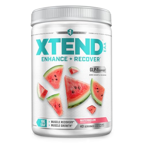Image 2 of NEW FLAVOR - Watermelon / 10.9 Ounce (Pack of 1) for the product Xtend EAA + BCAA Powder