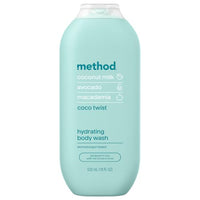 Thumbnail for Image 1 of 18 Fl Oz (Pack of 1) for the product Method Body Wash, Coco Twist, 18 fl oz
