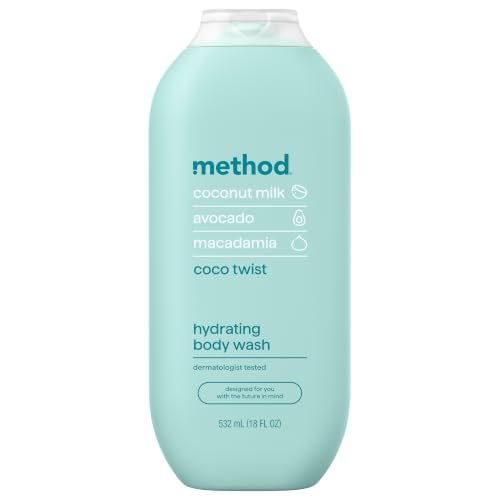 Image 1 of 18 Fl Oz (Pack of 1) for the product Method Body Wash, Coco Twist, 18 fl oz