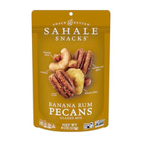 Thumbnail for Image 1 of Default Title for the product Sahale Snacks Glazed Mix, Banana Rum Pecans, 24 Ounce