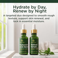 Thumbnail for Image 2 of Tree of Life Face Serum Skin Care Set, Hyaluronic Acid & Retinol Serum
