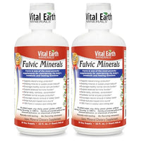 Thumbnail for Image 2 of Unflavored / 32 Fl Oz (Pack of 2) for the product Vital Earth Minerals Fulvic Minerals Liquid, 32 Oz