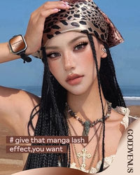 Thumbnail for Image 13 of Goddvenus Manga Lash Clusters Natural Wispy Eyelash Extensions