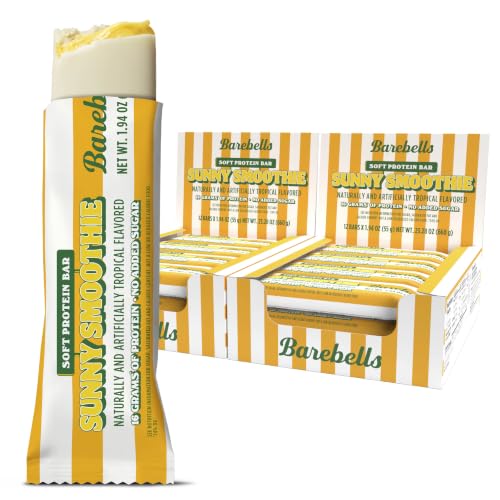 Image 1 of Default Title for the product BAREBELLS Barebells Soft Protein Bars, Sunny Smoothie, 16g Protein, 24 Count