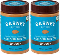 Thumbnail for Image 1 of Default Title for the product Barney Butter Almond Butter, Smooth, 16 Ounce Jar, Pack of 2