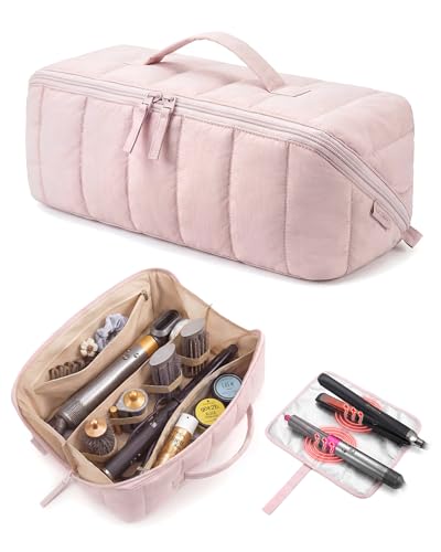 Image 3 of Baby Pink for the product BAGSMART Hair Tool Travel Organizer