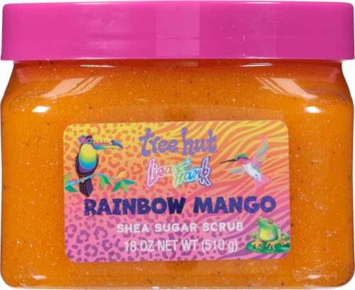 Image 19 of Rainbow Mango / 18 Ounce (Pack of 1) for the product Tree Hut Body Scrub