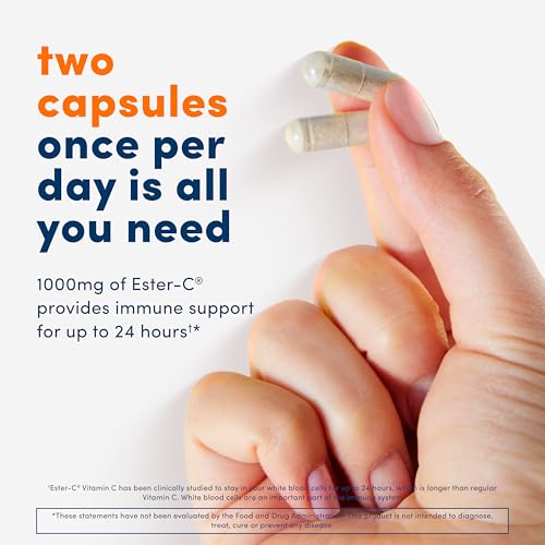 Image 3 of American Health Ester-C w/Citrus Bioflavonoids Capsules, 500mg, 240ct
