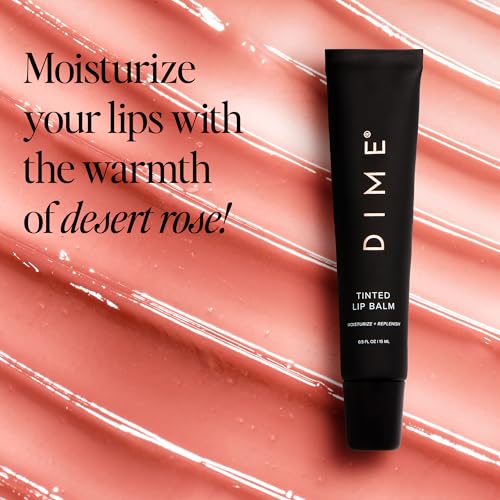 Image 6 of DIME Beauty Tinted Lip Balm Desert Rose - Sheer Pink, 0.5 oz