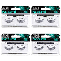 Thumbnail for Image 1 of Default Title for the product Ardell Natural False Eyelashes 124 - Black, Soft & Lightweight Strip Lashes, Easy to Apply, Comfortable Wear, 4 Pack