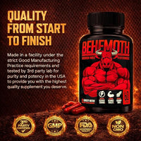 Thumbnail for Image 5 of Behemoth Ultimate Enlargement Pills for Men - 60 Capsules