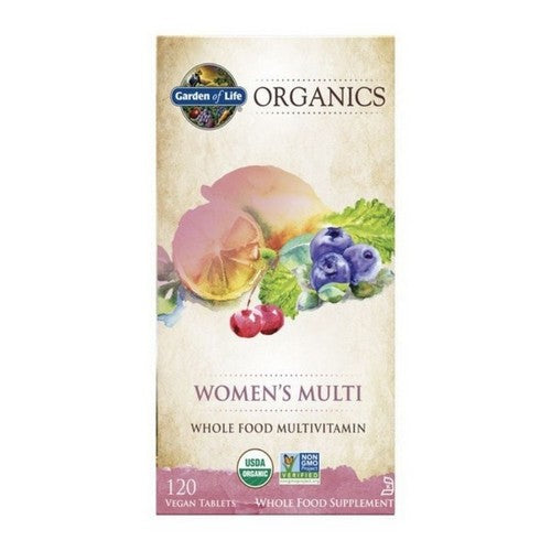 Garden of Life Organics Womens Multi 120 Tabs