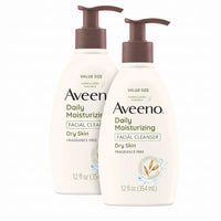 Thumbnail for Image 2 of Unscented / 12 Fl Oz (Pack of 2) for the product Aveeno Daily Moisturizing Facial Cleanser