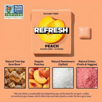 Thumbnail for Image 12 of Refresh Gum Natural Sugar-Free Xylitol Chewing Gum