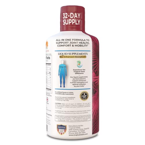 Image 4 of Tropical Oasis Joint Complete Premium Liquid Joint Supplement 32oz