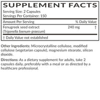 Thumbnail for Image 7 of Futurebiotics Fenugreek Extra Strength, 300 Vegetarian Capsules
