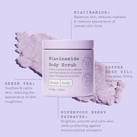 Thumbnail for Image 2 of frank body Niacinamide Body Scrub 250g/8.82 oz