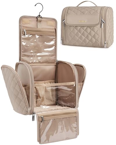 Image 10 of Camel / Large for the product BAGSMART Hanging Travel Toiletry Bag