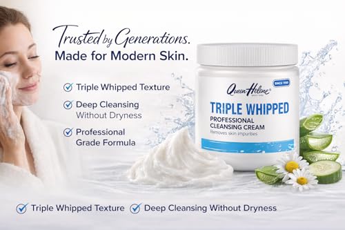 Image 4 of Queen Helene Professional Cleansing Cream, Triple Whipped, 15 Oz