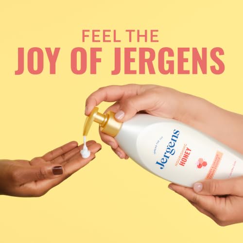 Image 7 of Jergens Nourishing Honey Lotion For Dry Skin, 16.8 fl oz, 4 Pack