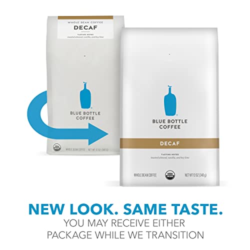 Image 2 of Blue Bottle Coffee Whole Bean Organic Decaf Coffee Medium Roast 12 Ounce Pack of 2