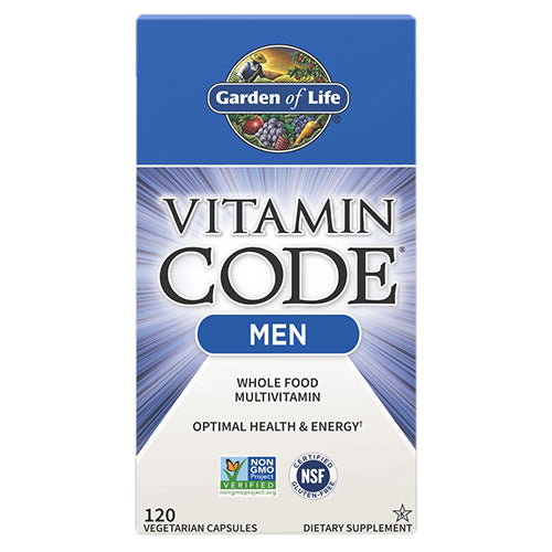 Garden of Life Vitamin Code Men's Formula 120 Caps