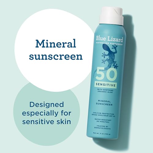 Image 4 of BLUE LIZARD Mineral Sunscreen Spray SPF 50+ 5 fl oz Pack of 2