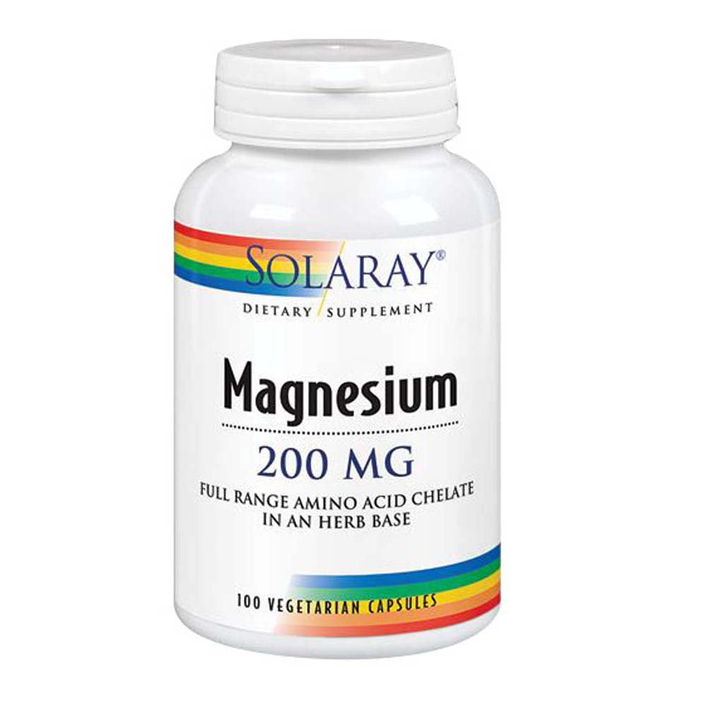 Solaray Magnesium 200 mg 100 Caps