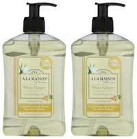 Thumbnail for Image 1 of Default Title for the product A LA MAISON White Ginger Natural Hand Wash 16.9 Fl Oz, 2 Pack