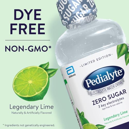 Image 10 of Pedialyte Electrolyte Water with Zero Sugar Hydration Drink