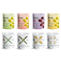 Thumbnail for Image 1 of Default Title for the product Poshi Pitted Olives & Marinated Veggie Snack Packs, 8 Variety (Pack of 24)