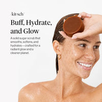 Thumbnail for Image 6 of Kitsch Exfoliating Sugar Scrub Body Wash Bar Soap – 4 oz